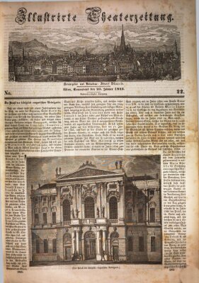 Allgemeine Theaterzeitung Samstag 25. Januar 1845