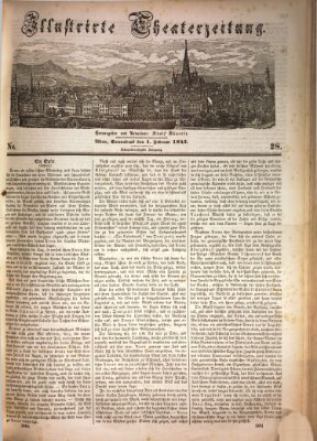 Allgemeine Theaterzeitung Samstag 1. Februar 1845