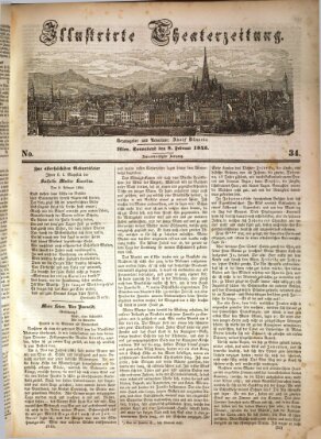 Allgemeine Theaterzeitung Samstag 8. Februar 1845