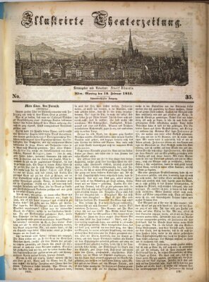 Allgemeine Theaterzeitung Montag 10. Februar 1845