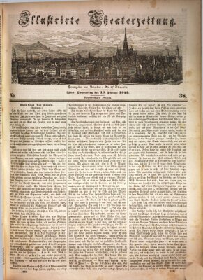 Allgemeine Theaterzeitung Donnerstag 13. Februar 1845