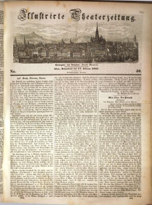 Allgemeine Theaterzeitung Samstag 15. Februar 1845