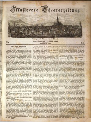 Allgemeine Theaterzeitung Montag 17. Februar 1845