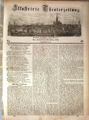 Allgemeine Theaterzeitung Samstag 22. Februar 1845