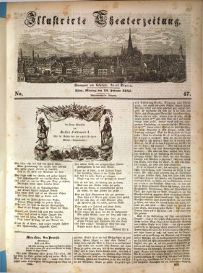 Allgemeine Theaterzeitung Montag 24. Februar 1845