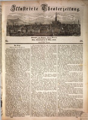 Allgemeine Theaterzeitung Samstag 8. März 1845