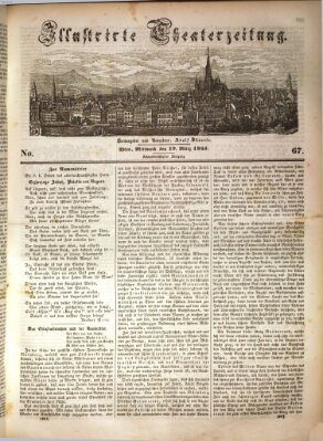 Allgemeine Theaterzeitung Mittwoch 19. März 1845