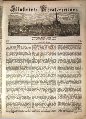 Allgemeine Theaterzeitung Samstag 29. März 1845