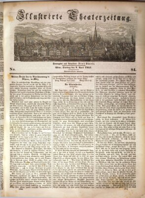 Allgemeine Theaterzeitung Dienstag 8. April 1845