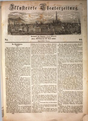 Allgemeine Theaterzeitung Mittwoch 16. April 1845