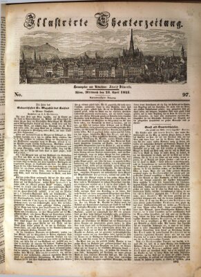 Allgemeine Theaterzeitung Mittwoch 23. April 1845