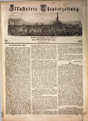 Allgemeine Theaterzeitung Montag 28. April 1845