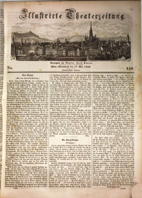 Allgemeine Theaterzeitung Samstag 17. Mai 1845