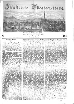 Allgemeine Theaterzeitung Donnerstag 10. Juli 1845