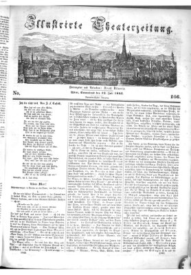 Allgemeine Theaterzeitung Samstag 12. Juli 1845