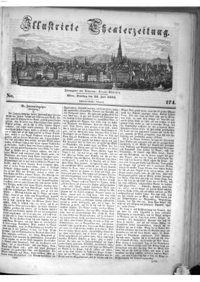 Allgemeine Theaterzeitung Dienstag 22. Juli 1845