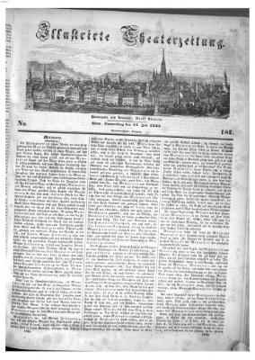 Allgemeine Theaterzeitung Donnerstag 31. Juli 1845