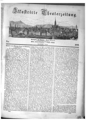 Allgemeine Theaterzeitung Donnerstag 7. August 1845