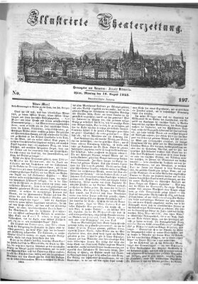 Allgemeine Theaterzeitung Montag 18. August 1845