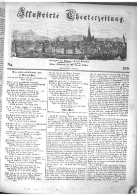 Allgemeine Theaterzeitung Mittwoch 20. August 1845