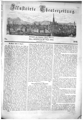 Allgemeine Theaterzeitung Samstag 23. August 1845