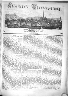 Allgemeine Theaterzeitung Mittwoch 27. August 1845