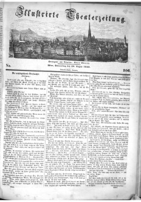 Allgemeine Theaterzeitung Donnerstag 28. August 1845