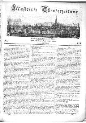 Allgemeine Theaterzeitung Dienstag 2. September 1845