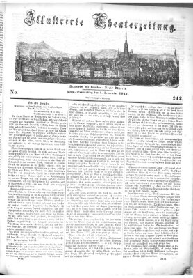 Allgemeine Theaterzeitung Donnerstag 4. September 1845