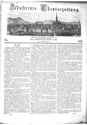 Allgemeine Theaterzeitung Mittwoch 17. September 1845