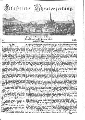 Allgemeine Theaterzeitung Mittwoch 24. September 1845