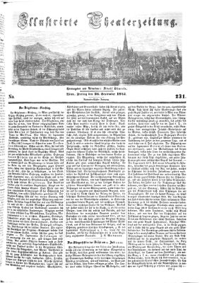 Allgemeine Theaterzeitung Freitag 26. September 1845