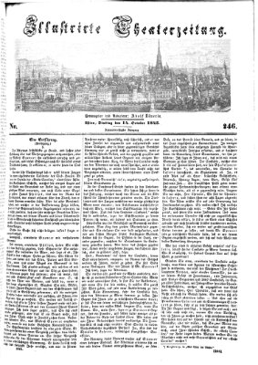 Allgemeine Theaterzeitung Dienstag 14. Oktober 1845