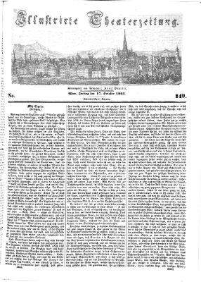 Allgemeine Theaterzeitung Freitag 17. Oktober 1845