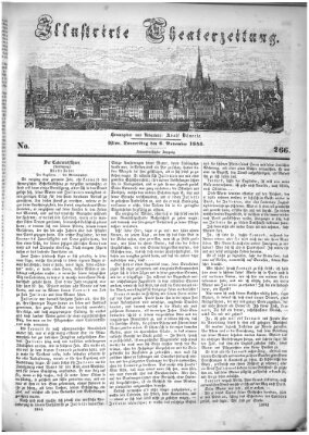 Allgemeine Theaterzeitung Donnerstag 6. November 1845