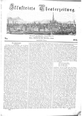 Allgemeine Theaterzeitung Montag 24. November 1845