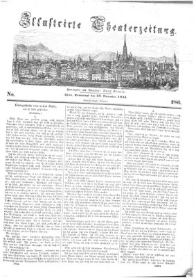 Allgemeine Theaterzeitung Samstag 29. November 1845