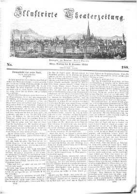 Allgemeine Theaterzeitung Dienstag 2. Dezember 1845