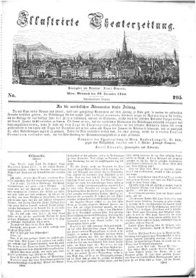 Allgemeine Theaterzeitung Mittwoch 10. Dezember 1845