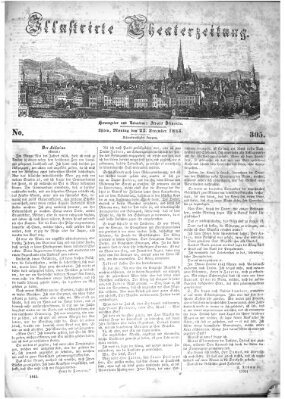 Allgemeine Theaterzeitung Montag 22. Dezember 1845