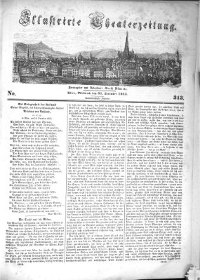 Allgemeine Theaterzeitung Mittwoch 31. Dezember 1845