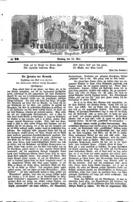 Fränkische Zeitung. Sonntags-Beigabe der Fränkischen Zeitung (Ansbacher Morgenblatt) (Ansbacher Morgenblatt) Sonntag 15. Mai 1870