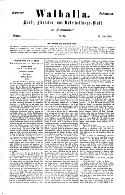 Walhalla (Der Bayerische Landbote) Samstag 24. Juli 1869