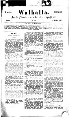 Walhalla (Der Bayerische Landbote) Samstag 16. Oktober 1869