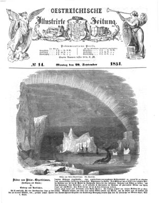 Österreichische illustrierte Zeitung Montag 29. September 1851