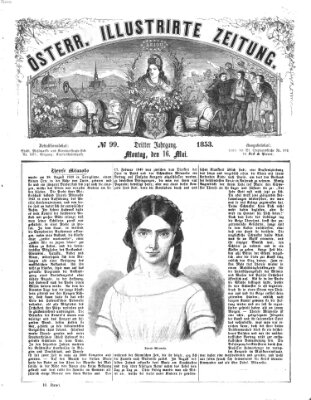 Österreichische illustrierte Zeitung Montag 16. Mai 1853