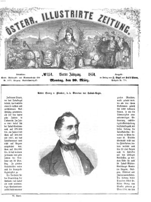 Österreichische illustrierte Zeitung Montag 20. März 1854