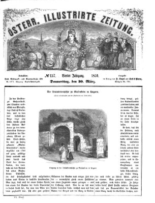 Österreichische illustrierte Zeitung Donnerstag 30. März 1854