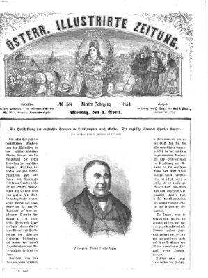 Österreichische illustrierte Zeitung Montag 3. April 1854