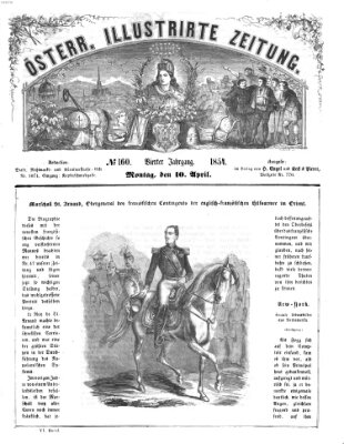 Österreichische illustrierte Zeitung Montag 10. April 1854